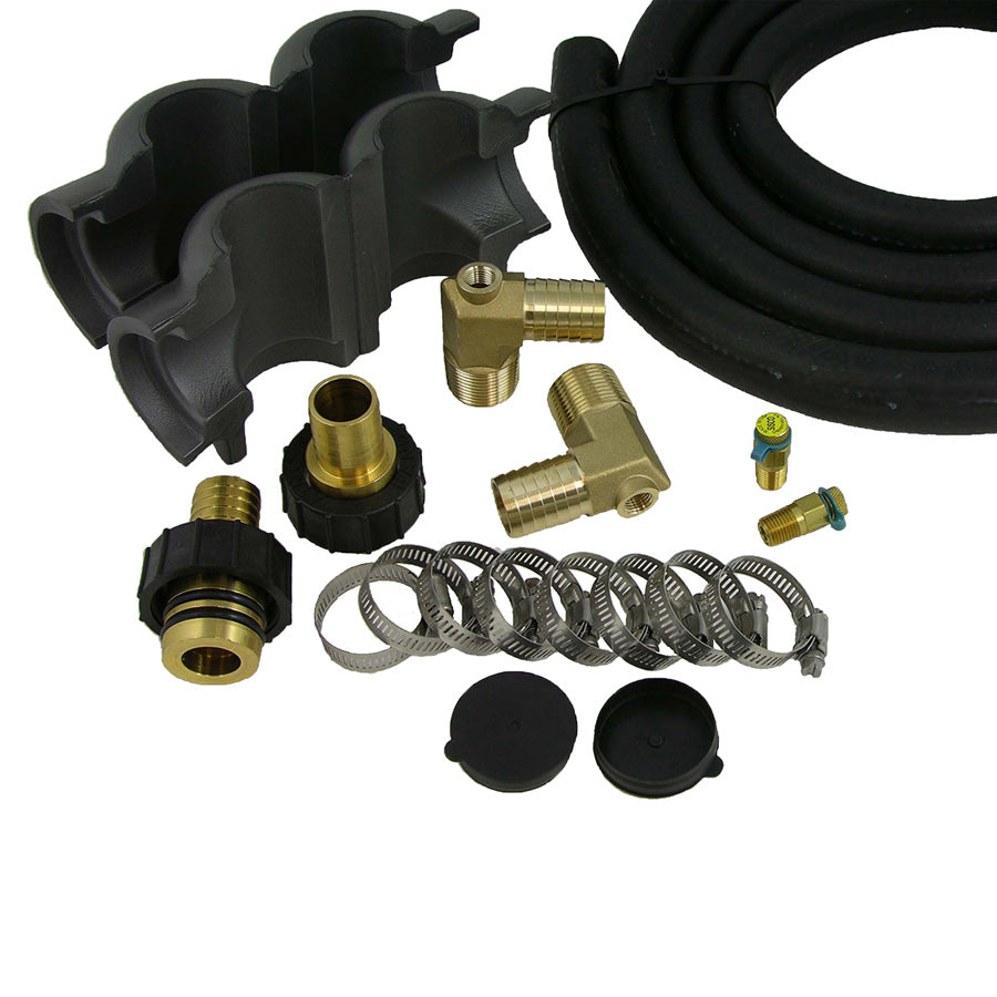 1" MPT Unit Elbow x Flo-Link FC Hose Kit