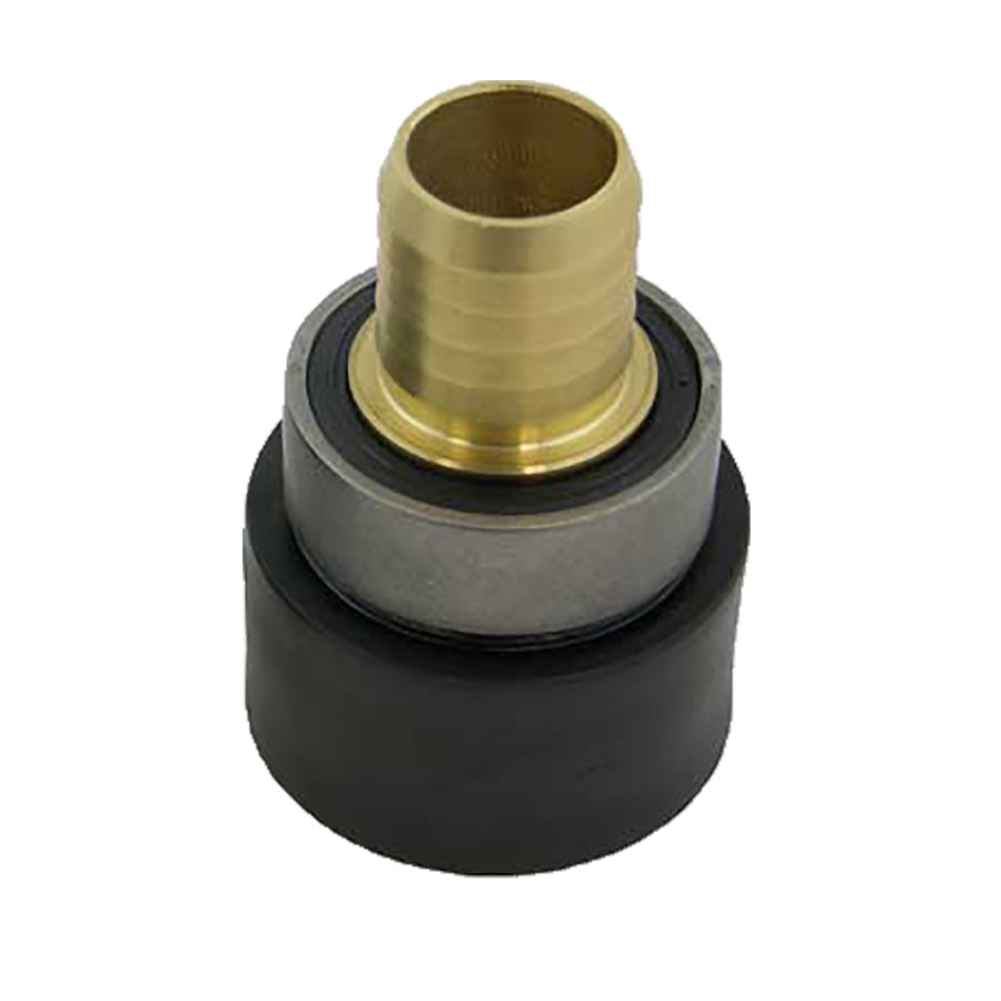 1" Socket HDPE Fusion x 1" Brass Hose Barb