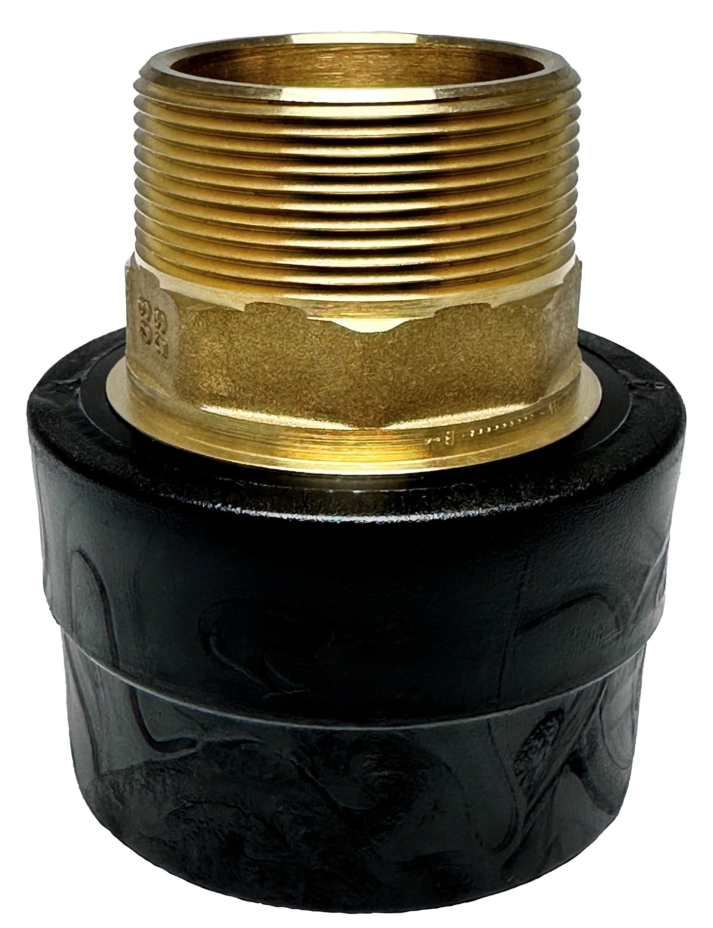 2" Socket HDPE Fusion x 2" Brass MPT Adapter
