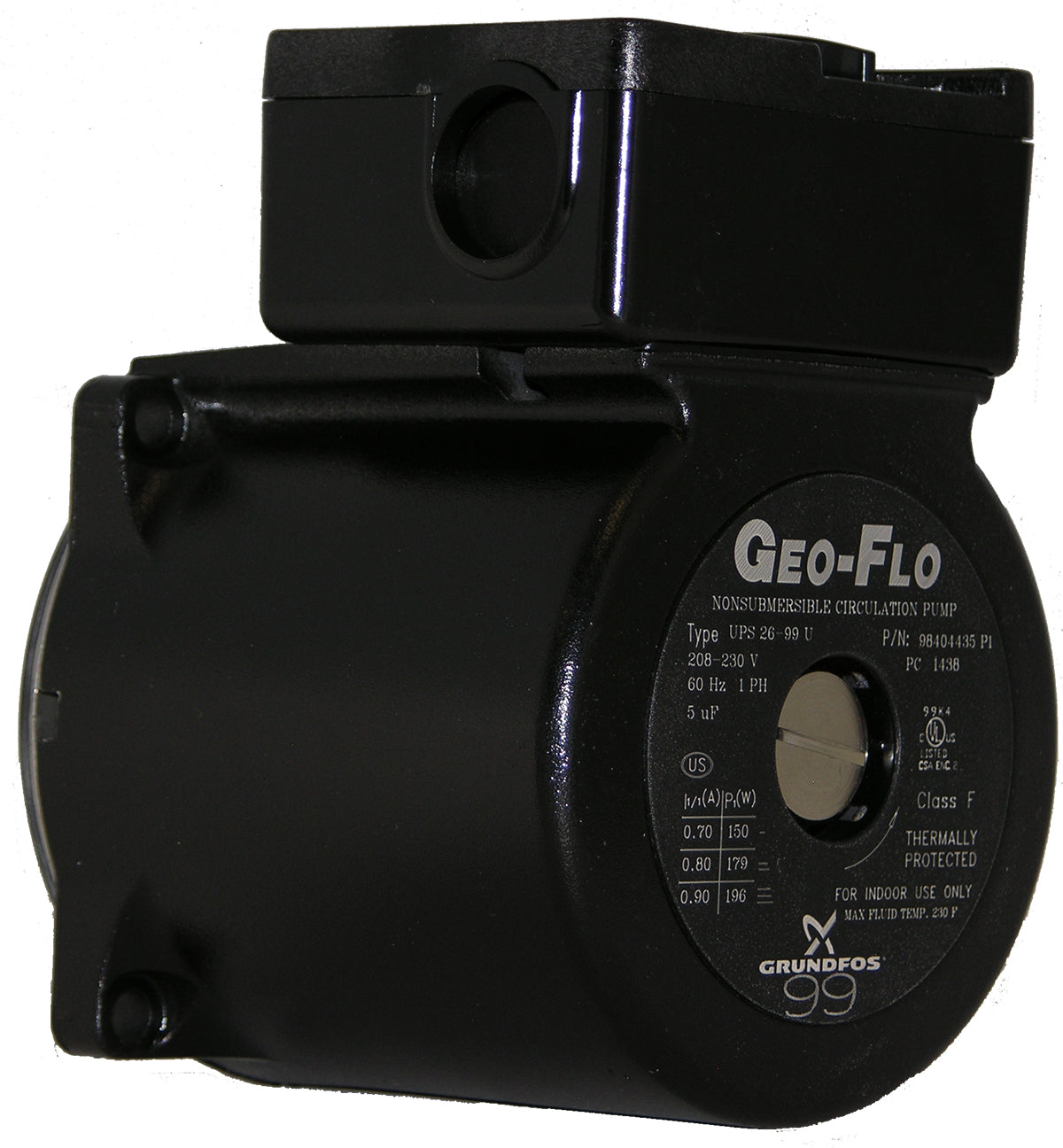 Grundfos UP26-99H Single-Speed Replacement Pump (Head only)- 8900NV